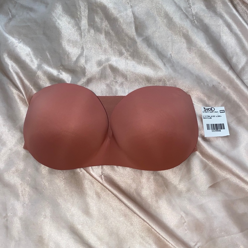 Strapless Victoria’s Secret Bra 34D New With Tags